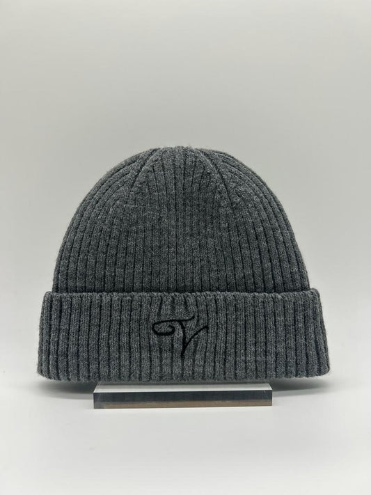 VÉ1 Beanie Mössa - Grå/svart